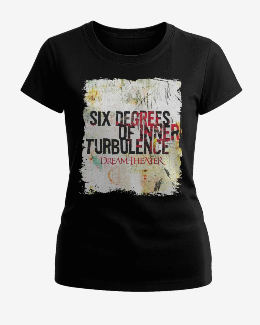 Polera de Mujer DT Six Degrees Of Inner Turbulence