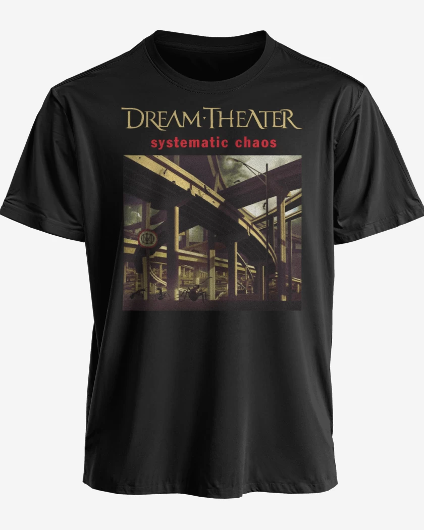 Polera premium Negro de DT Systematic Chaos