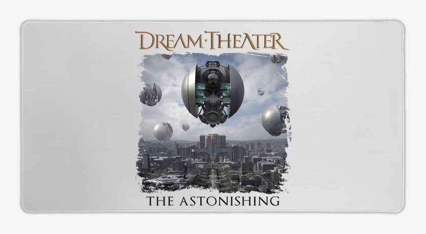 Mouse pad Gamer Blanco de DT The Astonishing Blanco