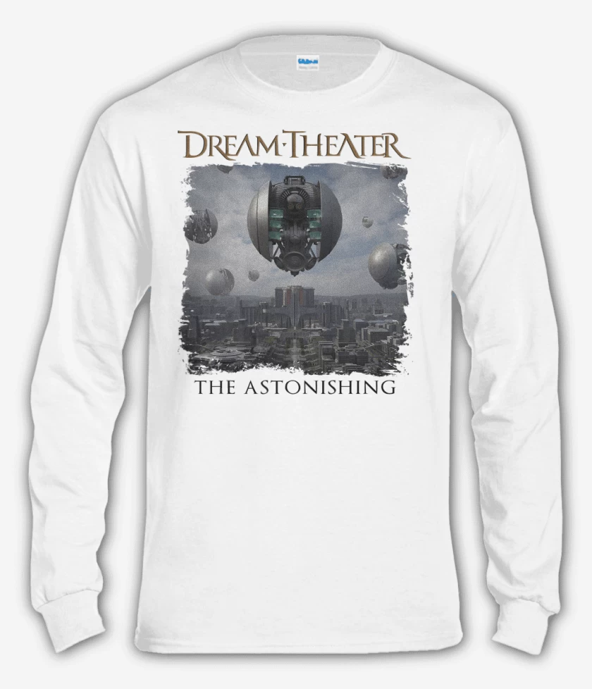 Polera manga larga Blanco de DT The Astonishing Blanco