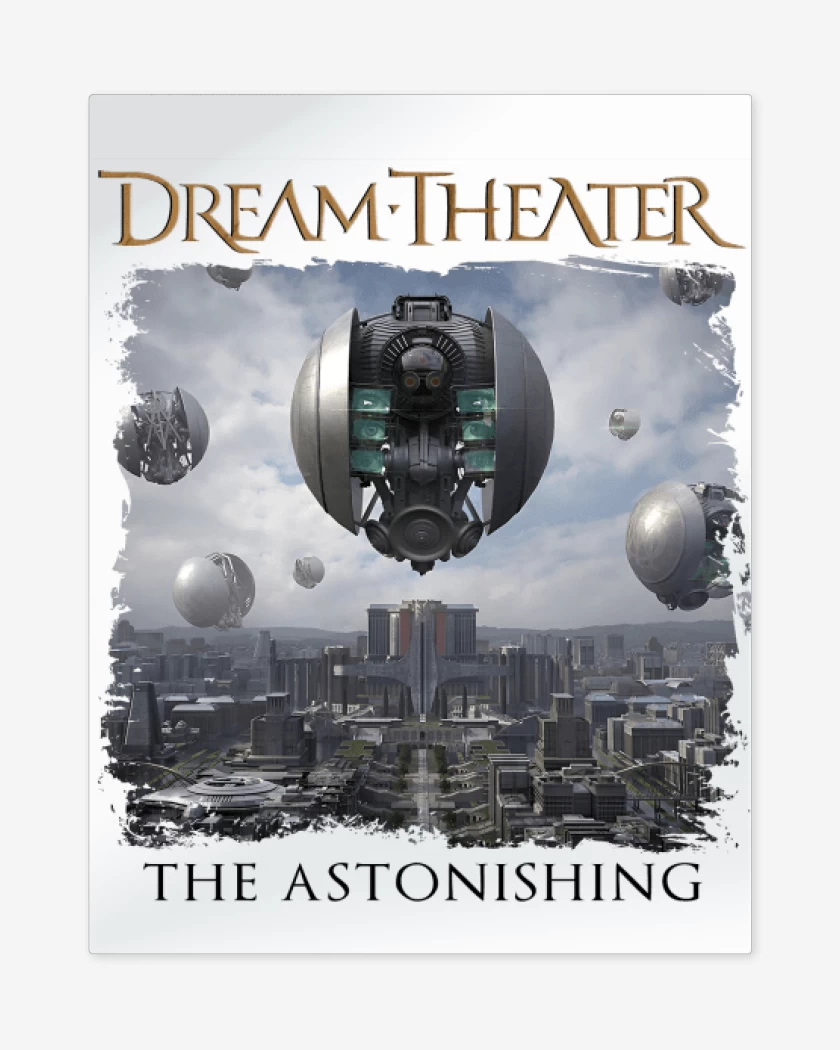 Print metalico Blanco de DT The Astonishing Blanco