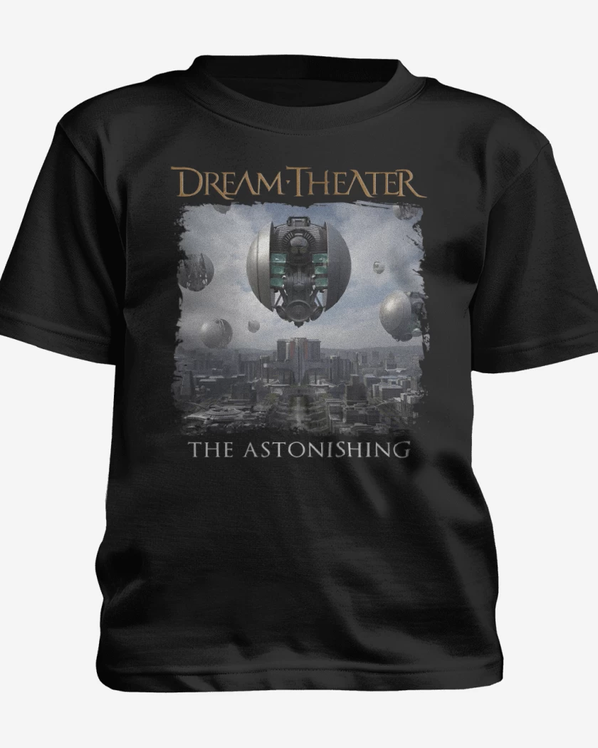 Polera de niño Negro de DT The Astonishing