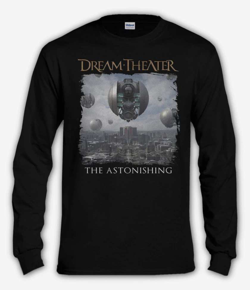 Polera manga larga Negro de DT The Astonishing