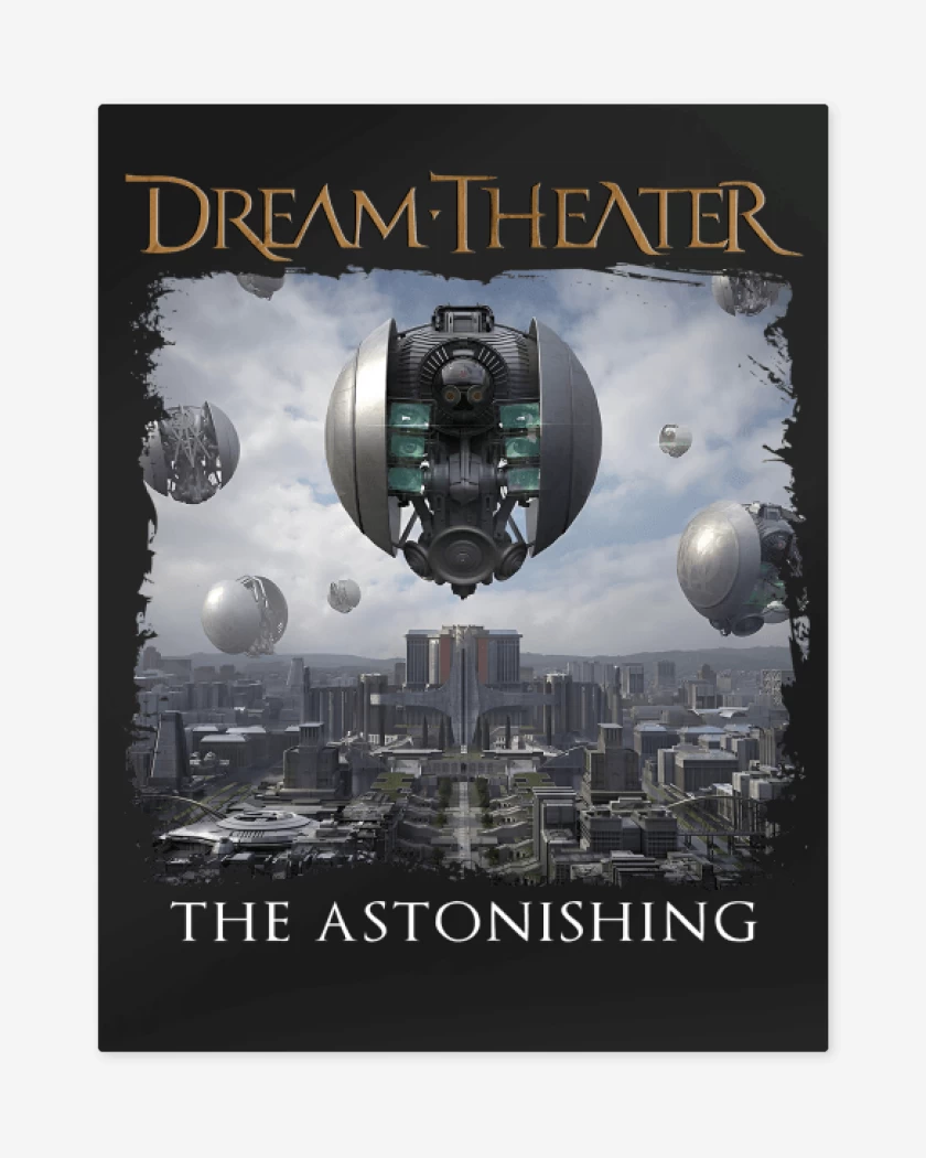 Print metalico Negro de DT The Astonishing