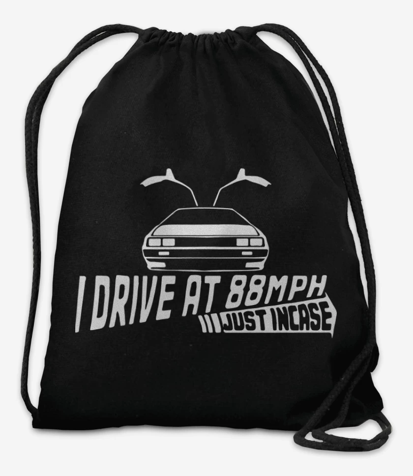 Mochila Negro de Drive at 88 MPH