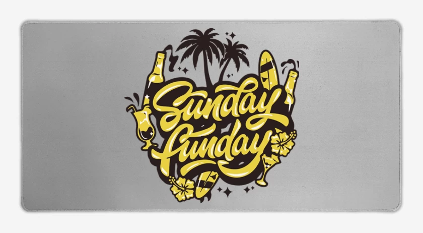 Mouse pad Gamer Gris Melange de Sunday