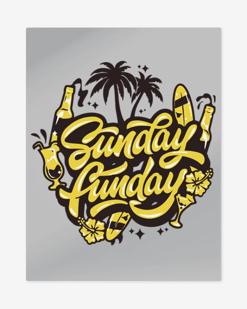 Print metalico Gris Melange de Sunday