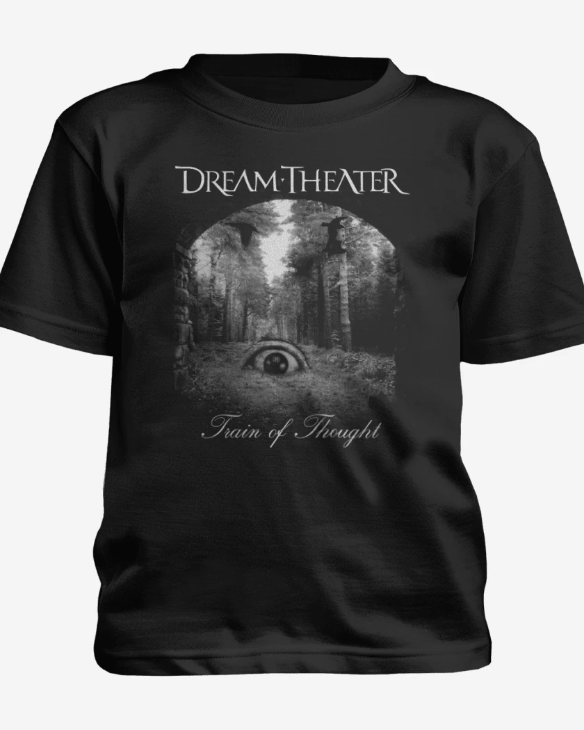Polera de niño Negro de DT Train of Thought