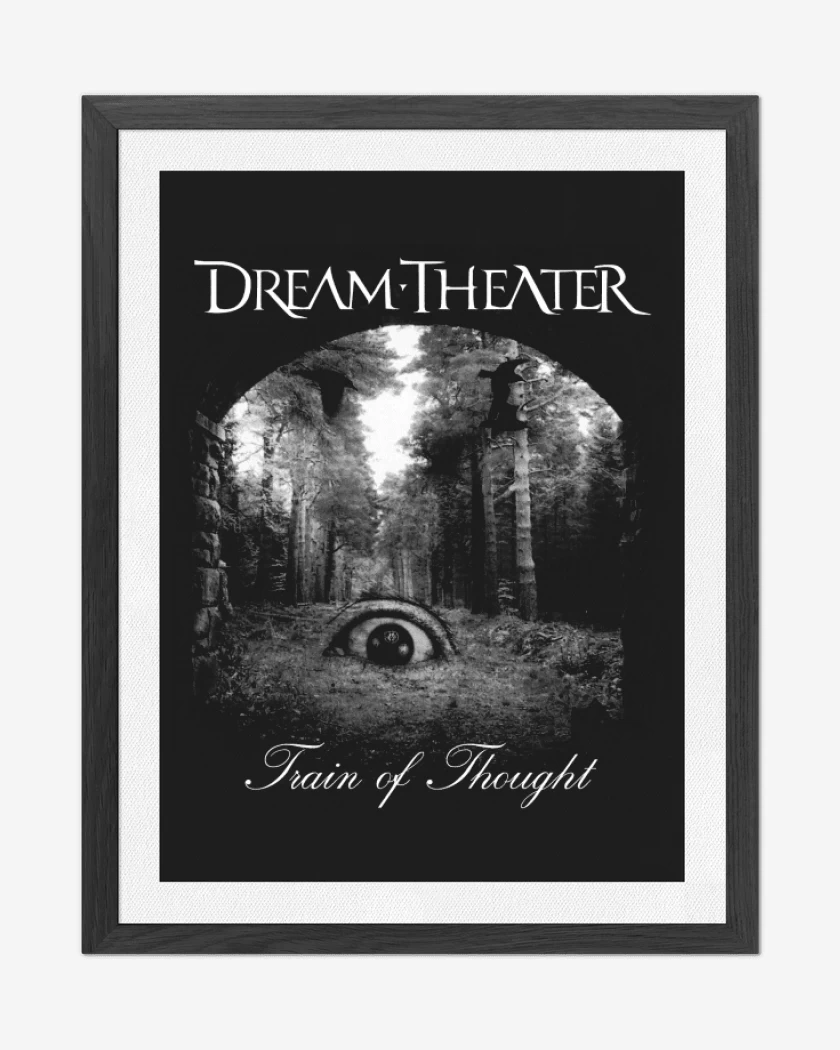 Cuadro decorativo Negro de DT Train of Thought