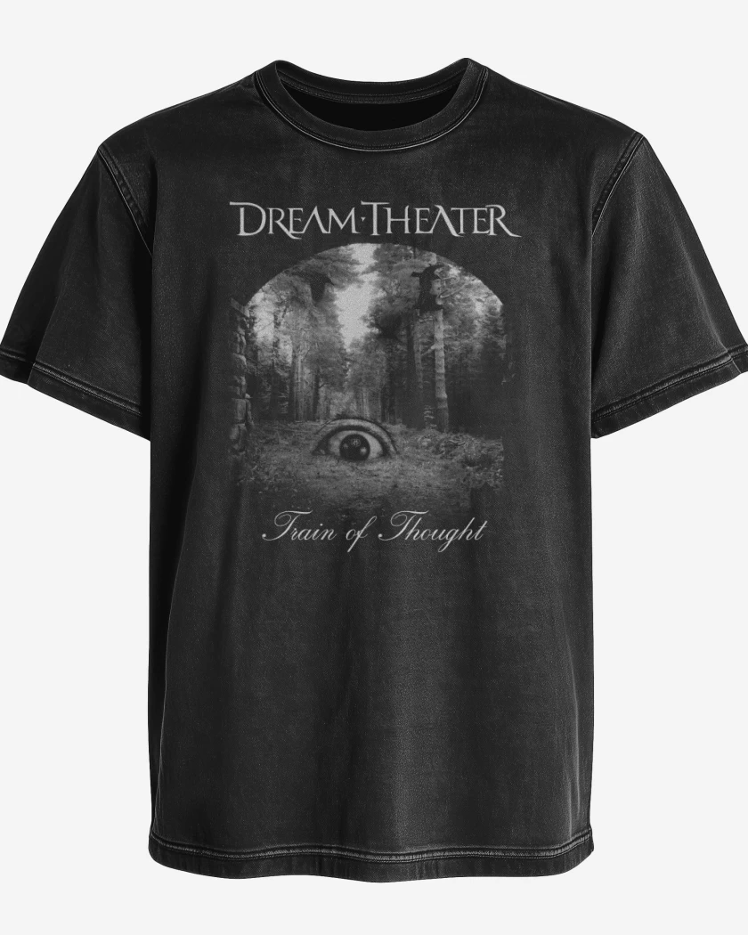 Polera desgastada DT Train of Thought