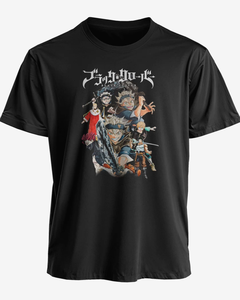 Polera Black clover