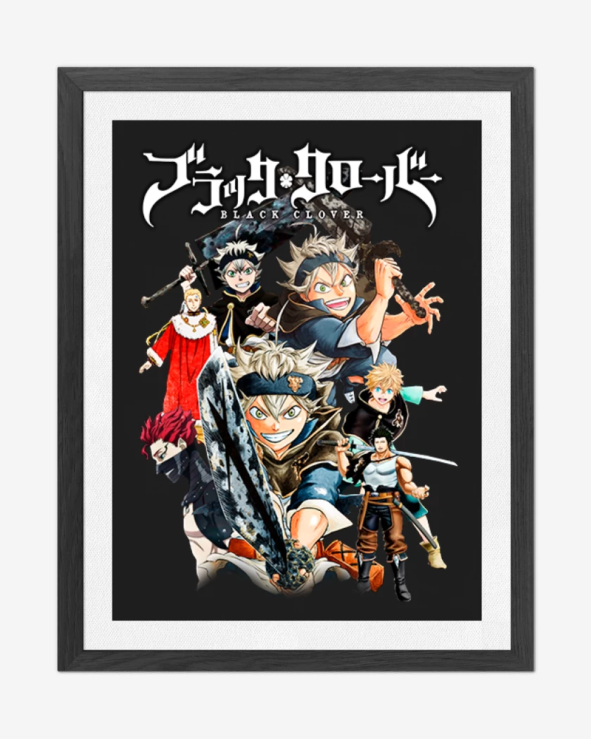 Cuadro decorativo Black clover