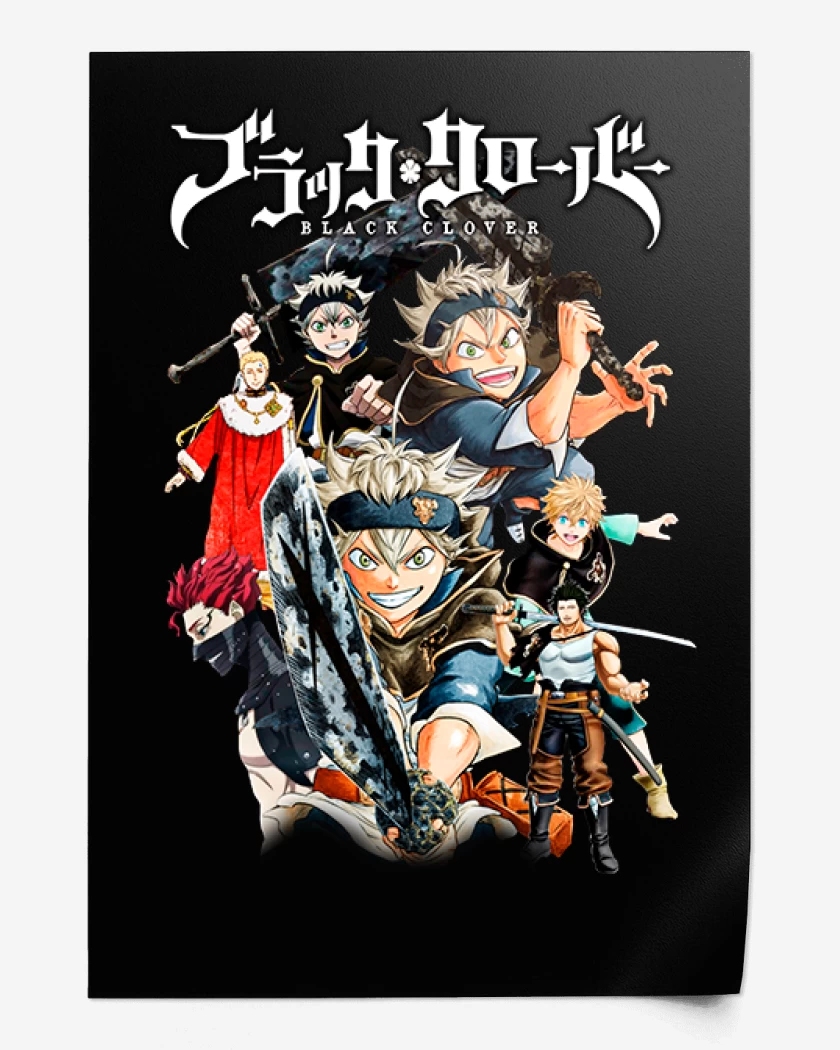 Print Black clover