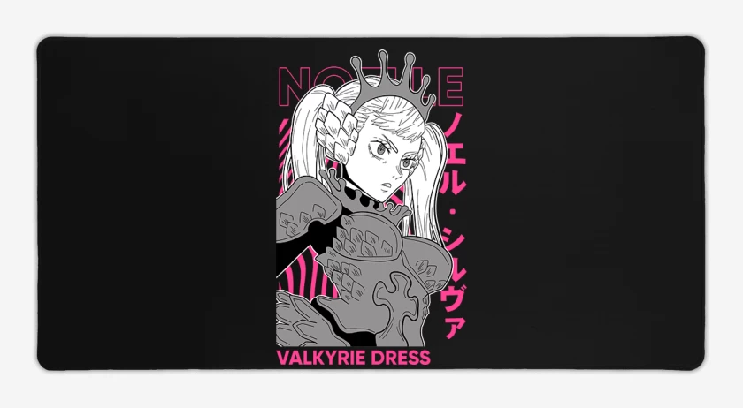 Mouse pad Gamer Valkyrie Dress Black clover 