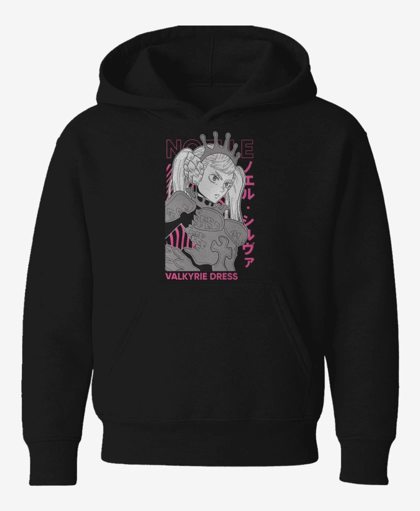 Poleron de niño Negro de Valkyrie Dress Black clover 