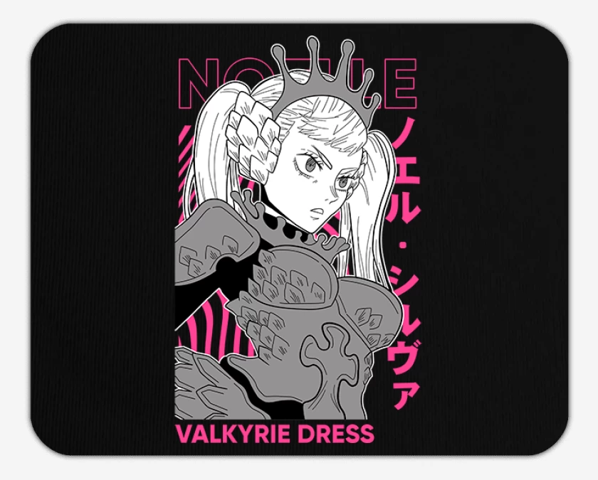 Mousepad Valkyrie Dress Black clover 