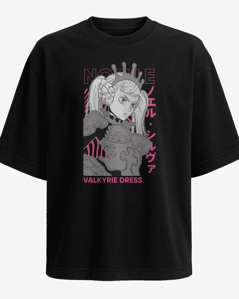 Polera Oversize Valkyrie Dress Black clover 