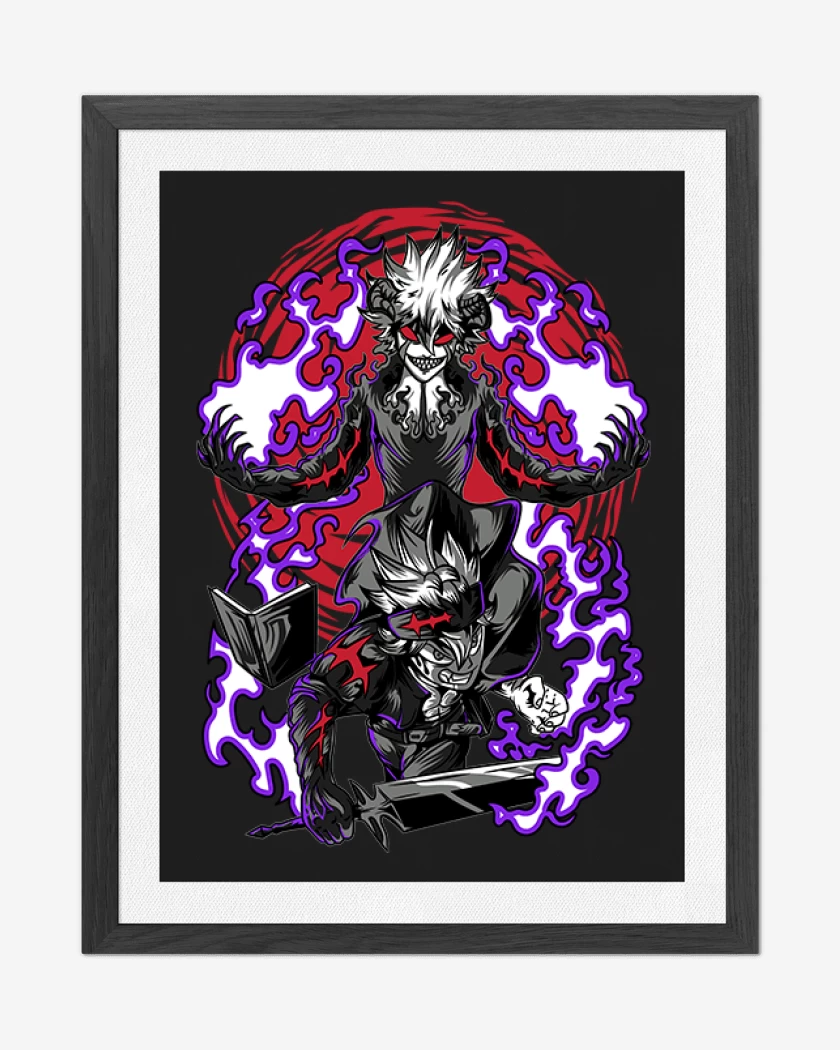 Cuadro decorativo Devil Union  Black clover