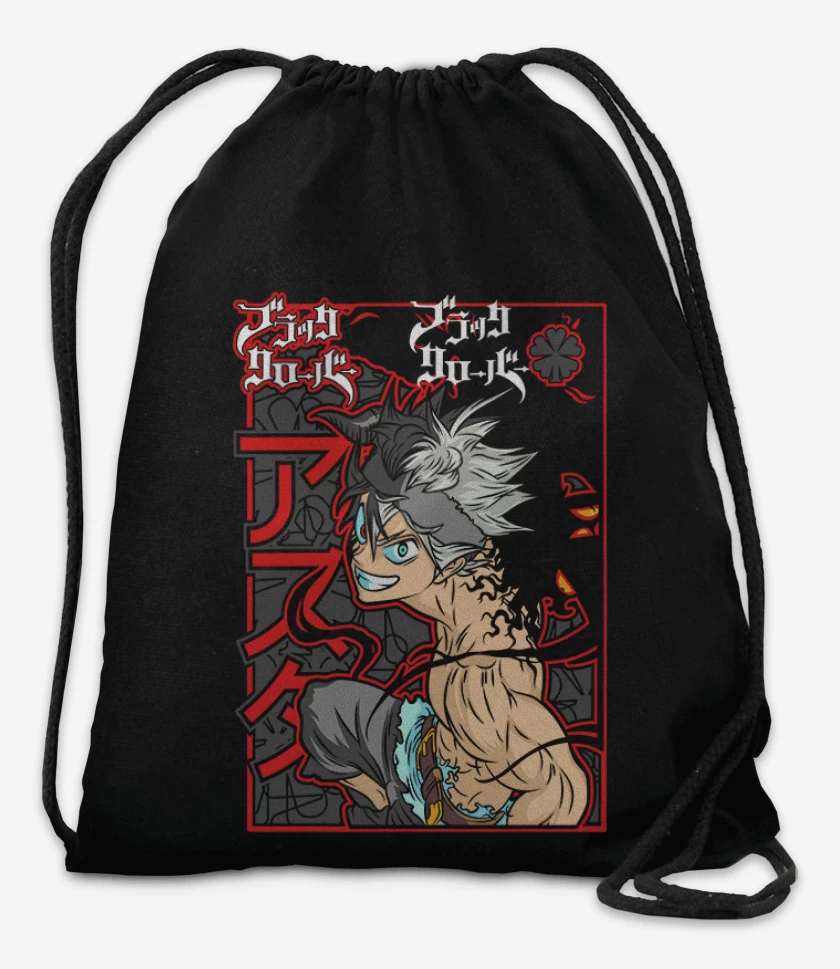Mochila Negro de Asta