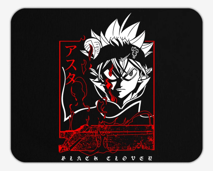 Mousepad Asta black clover