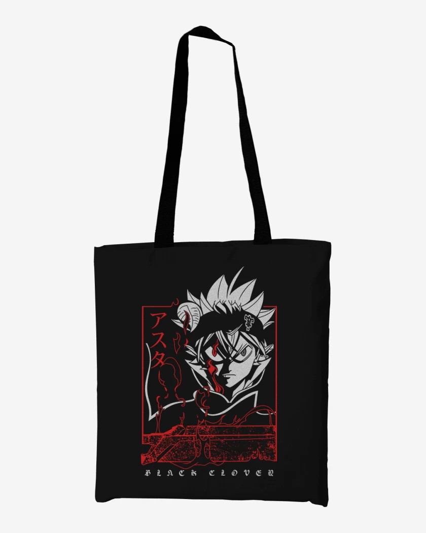 Totebag Asta black clover