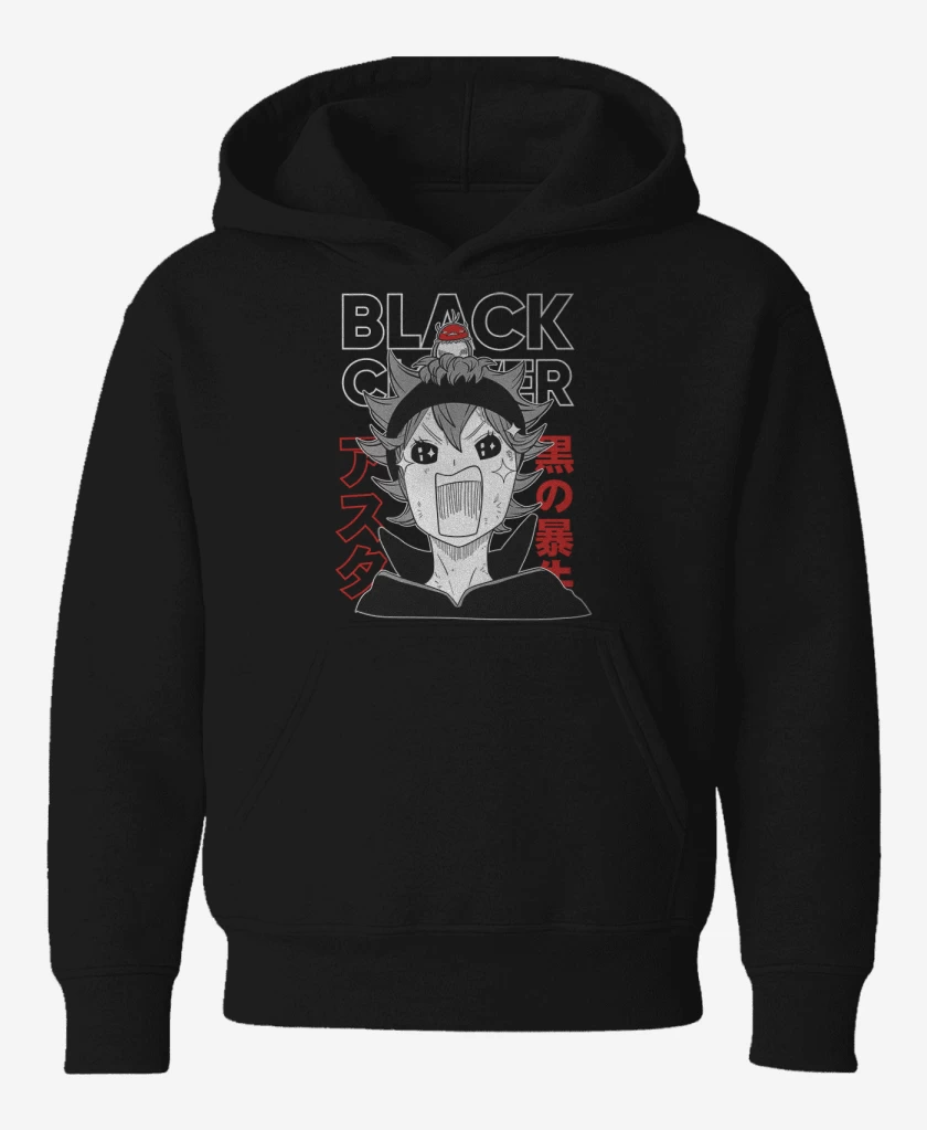 Poleron de niño Negro de Asta 2