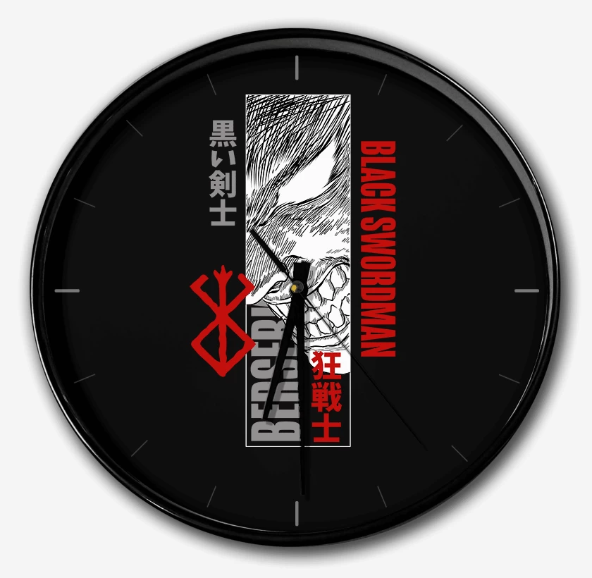 Reloj Negro de Black Swordman