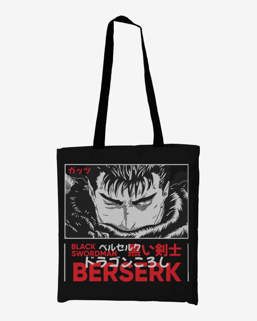 Totebag Black swordman Berserk