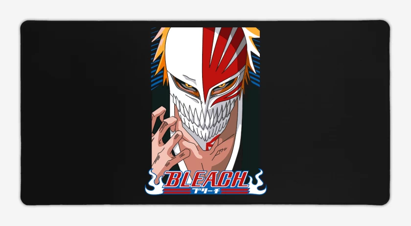 Mouse pad Gamer Negro de Bleach Anime