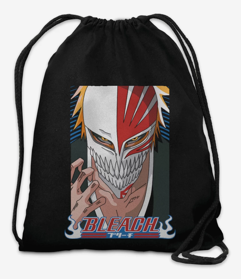 Mochila Negro de Bleach Anime