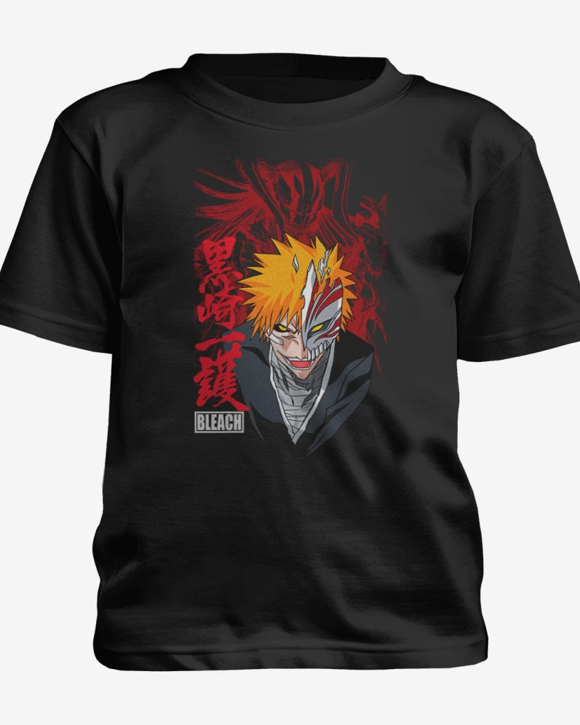 Polera de niño Negro de bleach 2