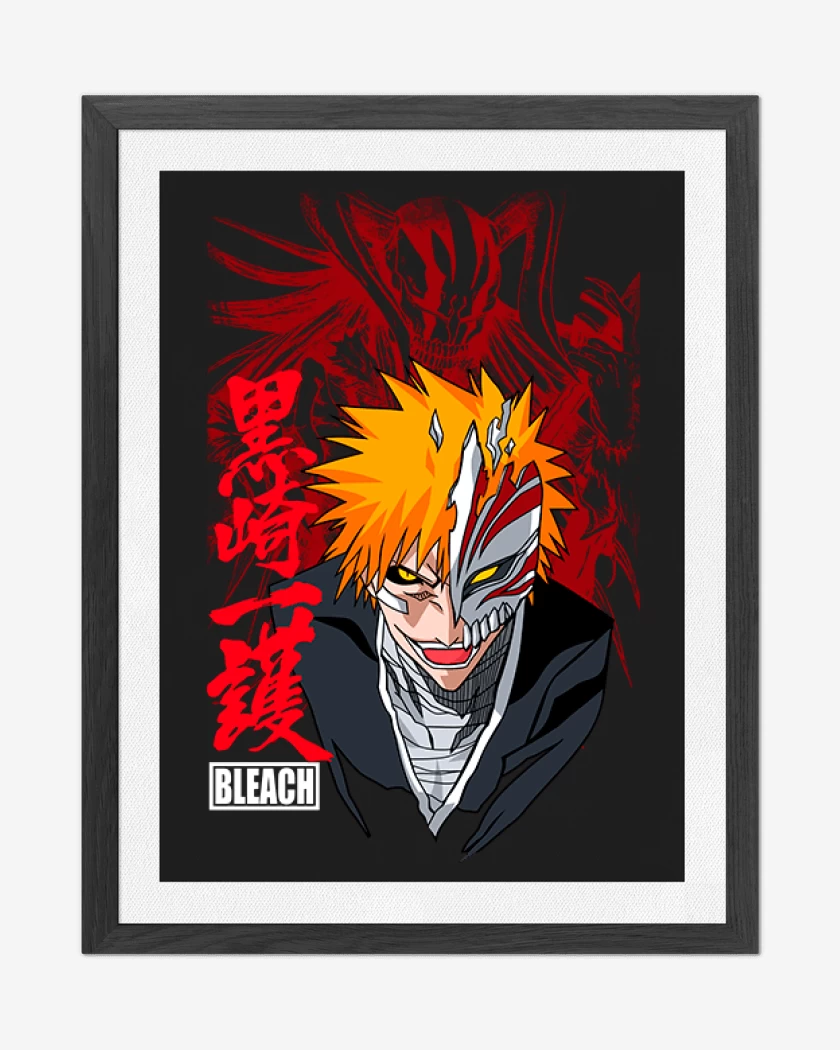 Cuadro decorativo Negro de bleach 2