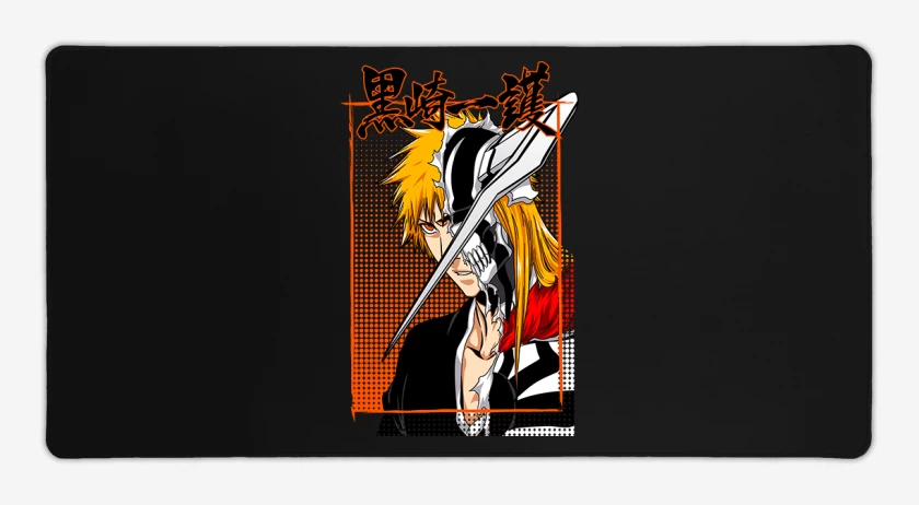 Mouse pad Gamer Negro de Bleach 3