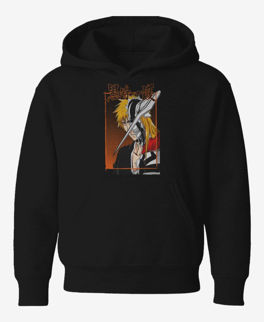 Poleron de niño Negro de Bleach 3