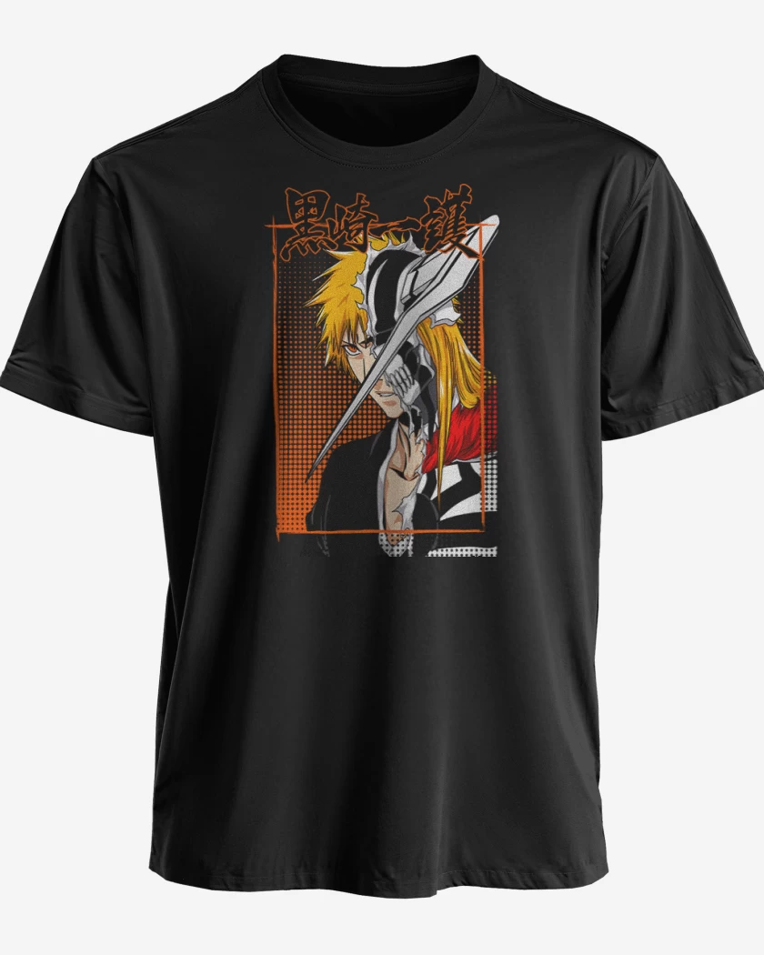 Polera premium Negro de Bleach 3