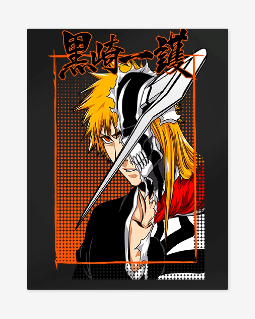 Print metalico Bleach 3