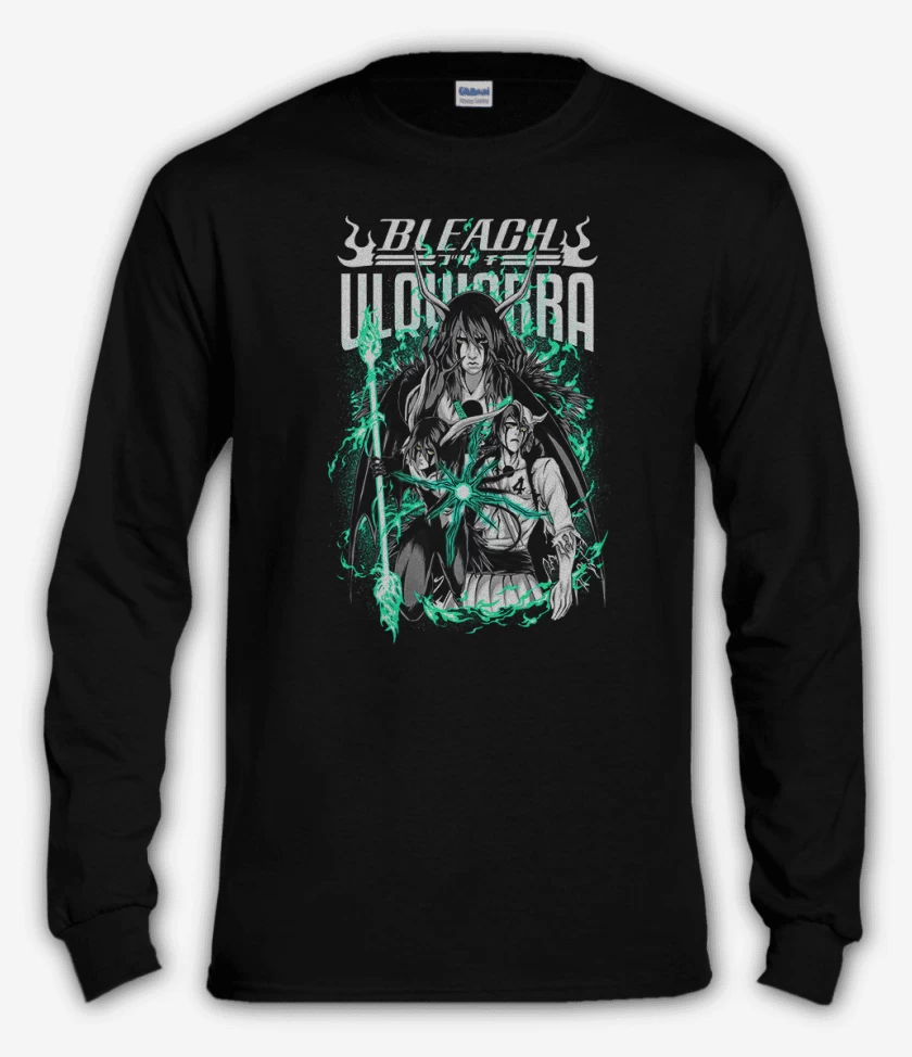 Polera manga larga Negro de Ulquiorra