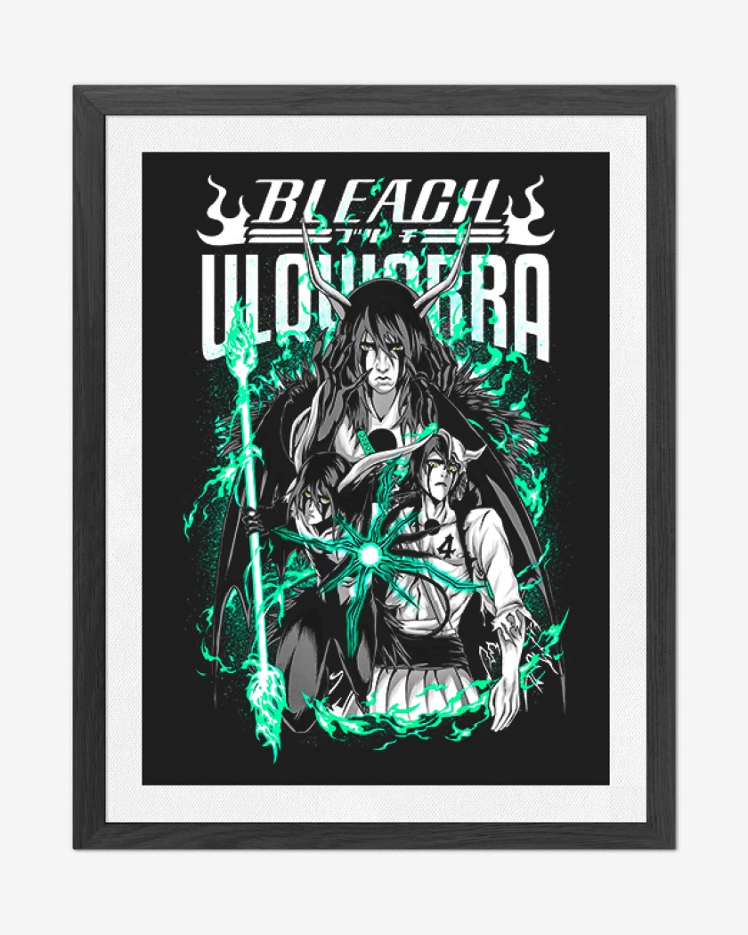 Cuadro decorativo Negro de Ulquiorra