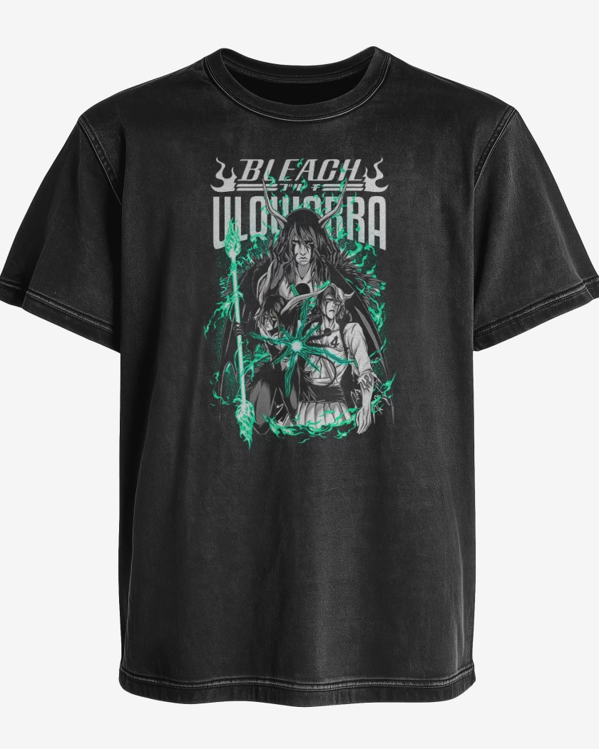 Polera desgastada Negro de Ulquiorra