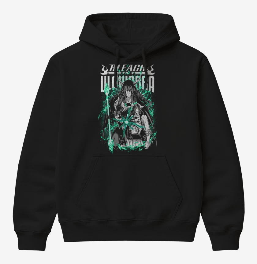 Poleron Canguro básico Negro de Ulquiorra