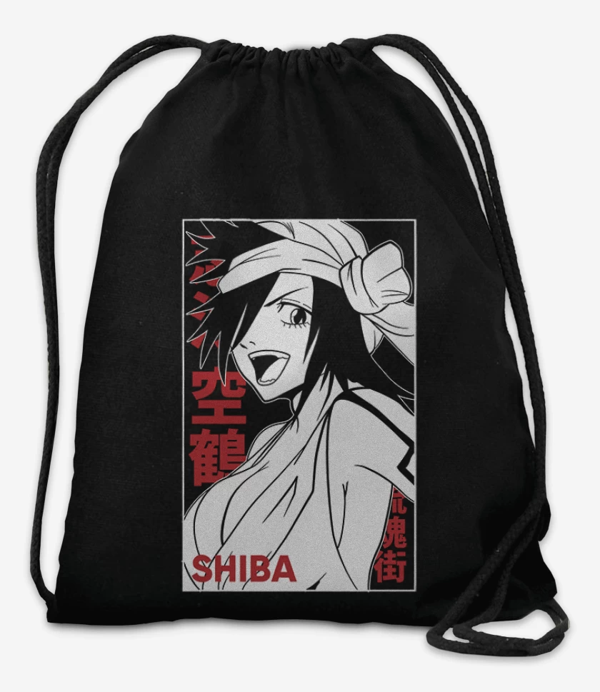 Mochila Negro de Shiba