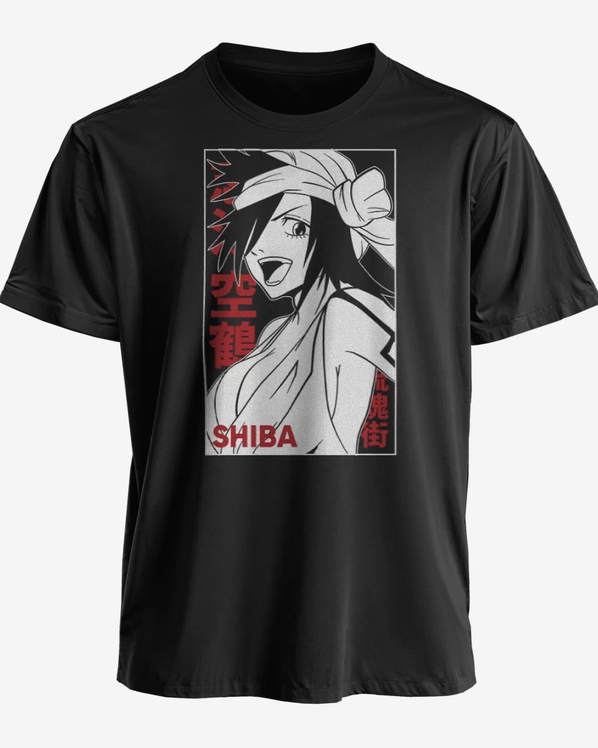 Polera premium Negro de Shiba
