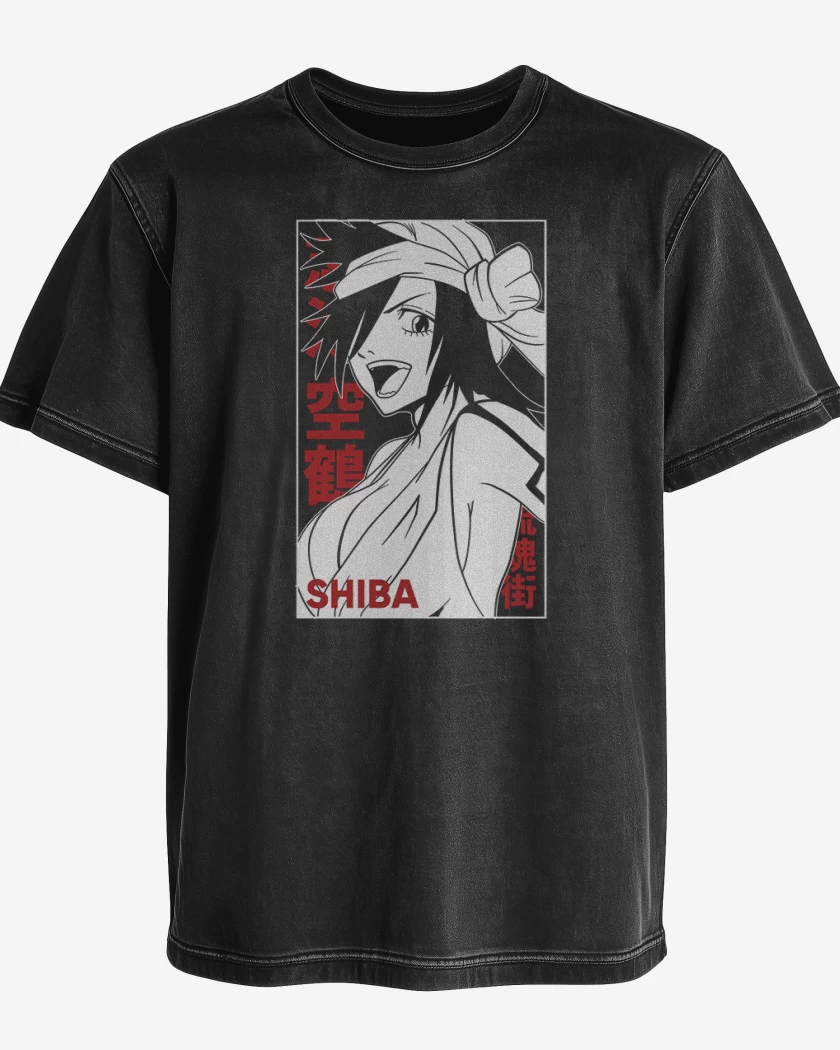 Polera desgastada Shiba
