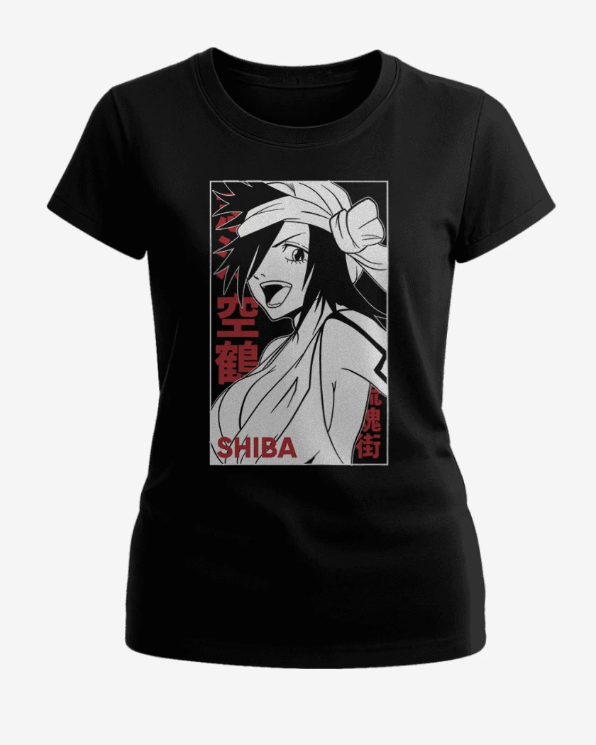 Polera de Mujer Negro de Shiba