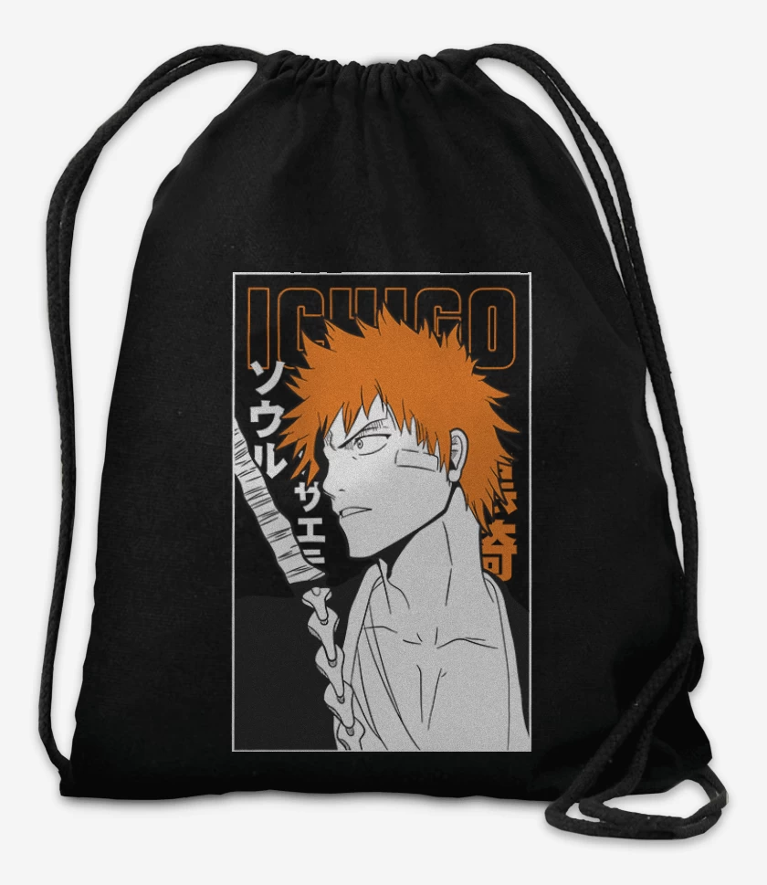 Mochila Negro de Ichigo bleach