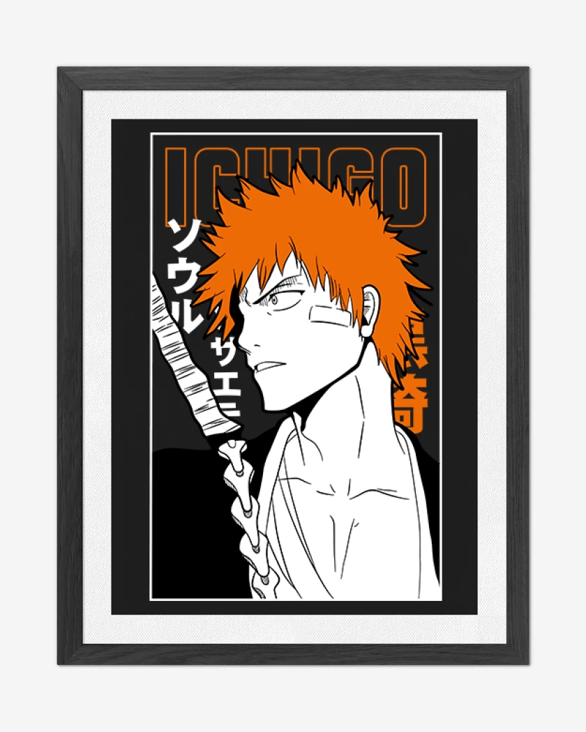 Cuadro decorativo Ichigo bleach