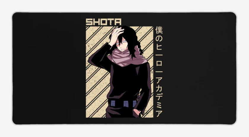 Mouse pad Gamer Negro de Aizawa