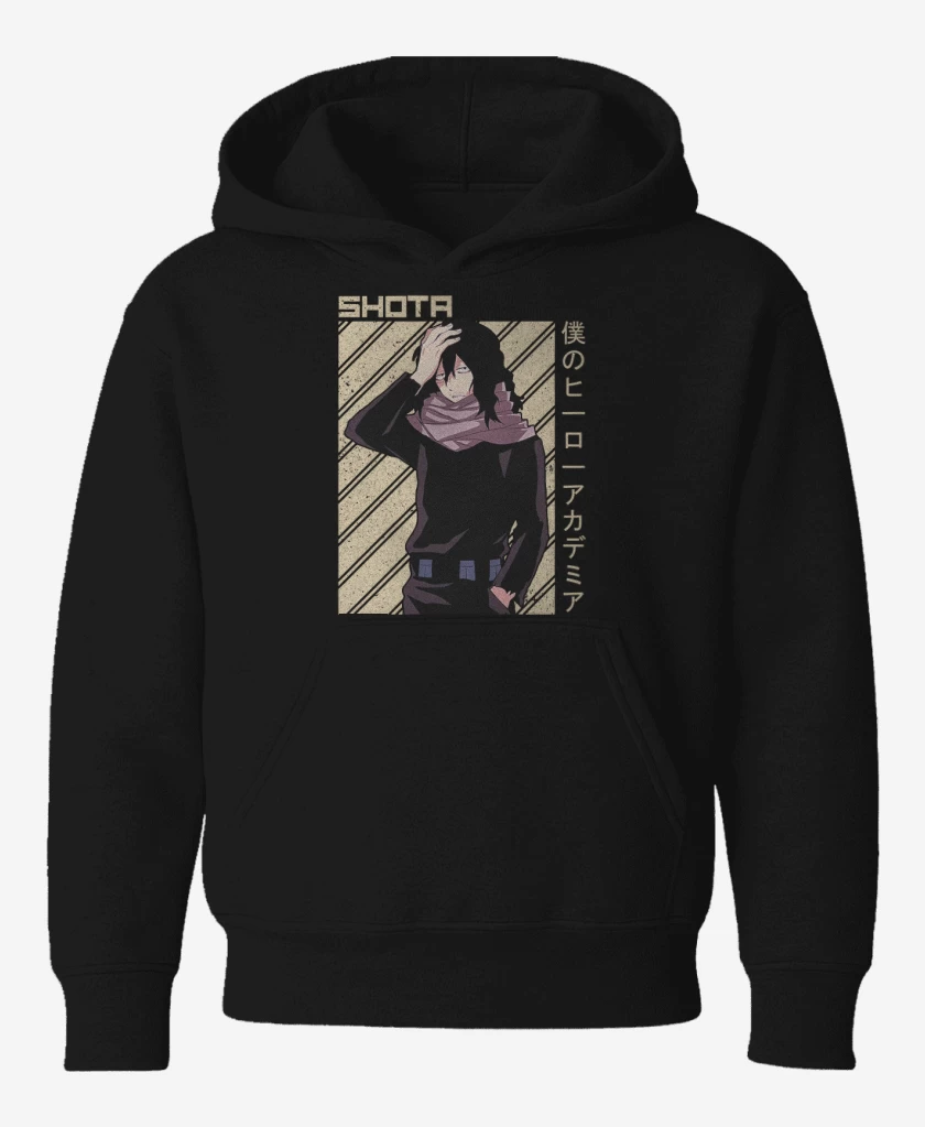 Poleron de niño Negro de Aizawa
