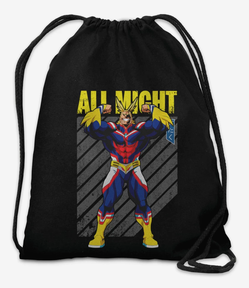 Mochila Negro de All might 1