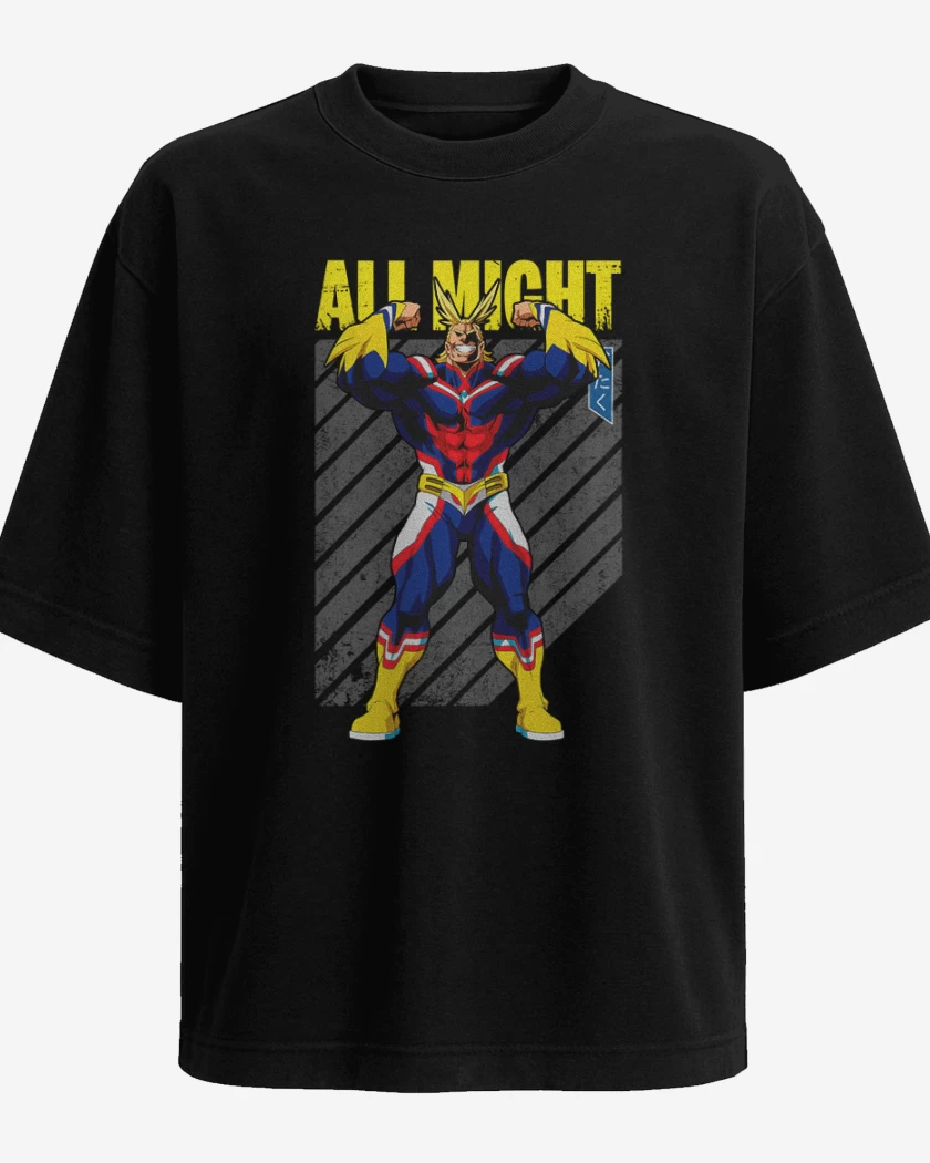 Polera Oversize All might 1